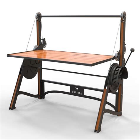 Cranky Height Adjustable Desk | Adjustable desk, Adjustable height desk ...