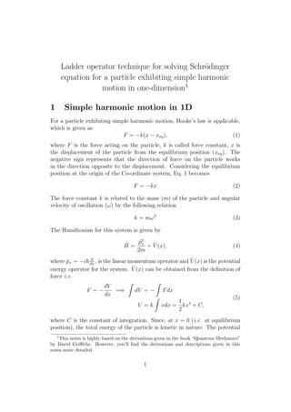 Image result for Ladder Operator