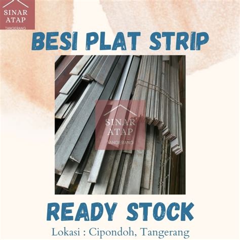 Jual Plat Strip lebar 2.7 cm tebal 2 mm panjang 40 cm - Kota Tangerang ...