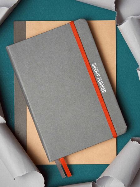 Organise- It Hardbound A5 Weekly Planner - Grey – Doodle Connect
