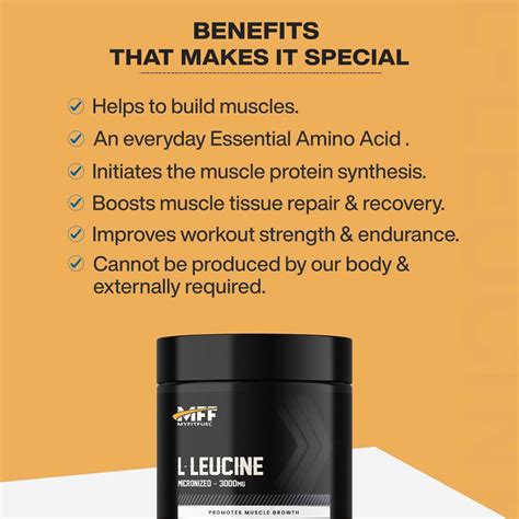 Buy Leucine Capsule Supplement online in India | MyFitFuel.in