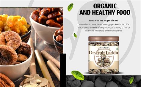 Nutriefoods Dry Fruit Laddu With Anjeer (Figs) And Khajur(Dates) | No ...