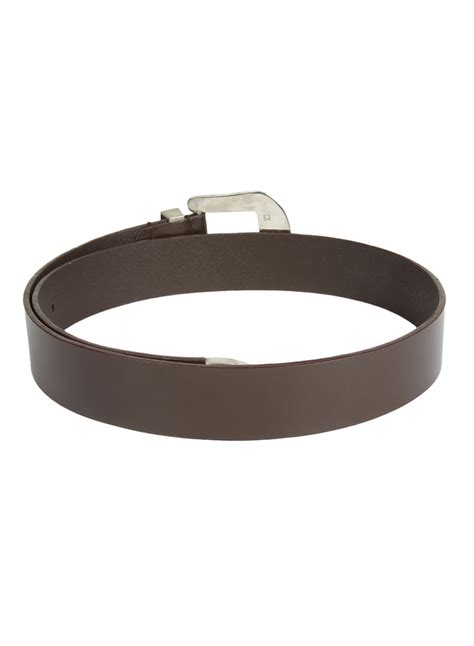 Aditi Wasan Genuine Leather Men Brown Cowboy Belt || Shop Now!!