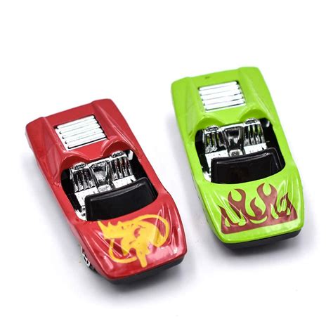 8 Pcs Die Cast Metal Free Wheel Toy Cars Set Mini Racing Convertibles ...