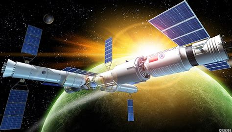 中国“天宫”空间站计划2022年建成 三舱组合额定乘员3人|界面新闻 · 中国
