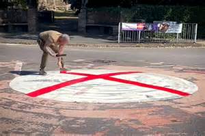Why are St George’s flags being put up and roundabouts painted and why ...