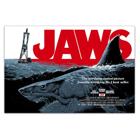 Jaws Movie Poster 1975 194 Jaws Movie Poster Stock Photos, High Res