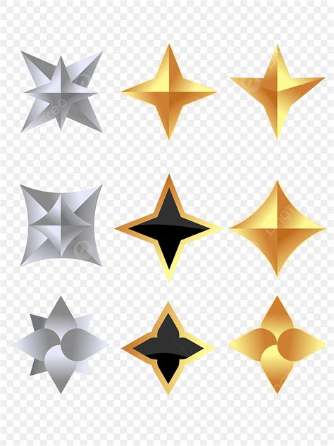 Star Point Vector Art PNG, Four Pointed Star Picture, Four Pointed Star ...