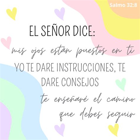 Salmo 32:8 | Frases espirituales, Imagenes de jesus frases, Versiculos ...