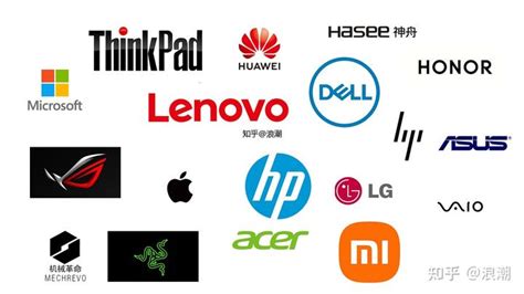 电脑品牌标志大全AI素材免费下载_红动网