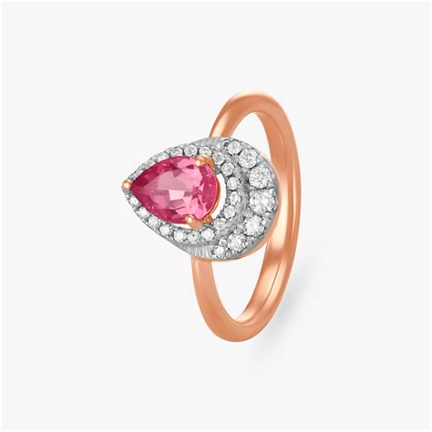 Cherry Blossoms Diamond Ring