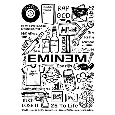 Discover 12 Eminem poster and eminem minimalist design ideas | kendrick ...