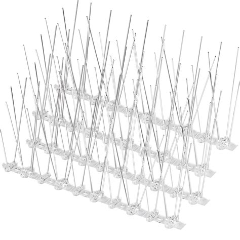 Amazon.com : KREMORV Bird Spikes Bird Deterrents Outside Pigeon Spikes ...