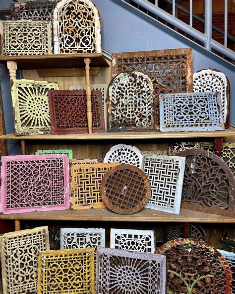 Vintage Registers and Heat Grates for Chippy Paint Aesthetic
