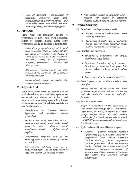 ICSE Class 10 Chemistry Syllabus 2025 – Official Exam Blueprint & PDF