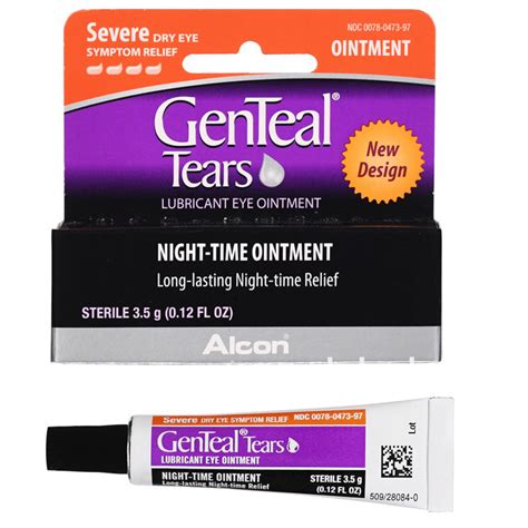 Genteal Eye Lubricant Ointment Night-Time Relief, Sterile – Himkhand