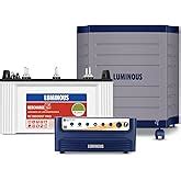 Luminous Zelio+ 1100 Inverter & RC18000 Battery Combo with Trolley