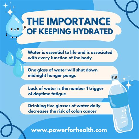 The Importance of Keeping Hydrated - Power for Health | Health Coach | Nutritionist | Health ...