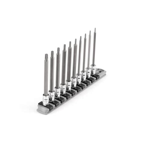 TEKTON 10 -Piece 1/4-in Drive Set Torx Bit Driver Socket Set in the ...