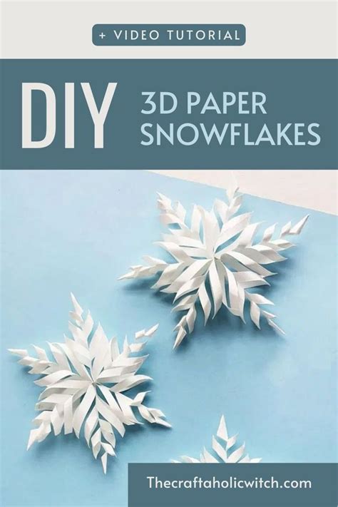 Image result for Paper Snowflakes Tutorial