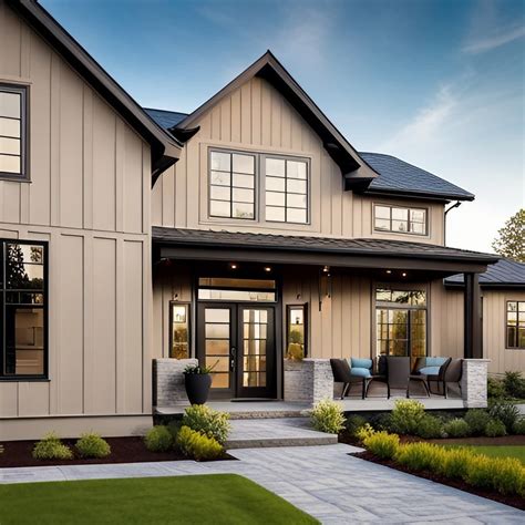 15 Best Siding Colors That Go with Black Windows (2025) in 2025 | Beige ...