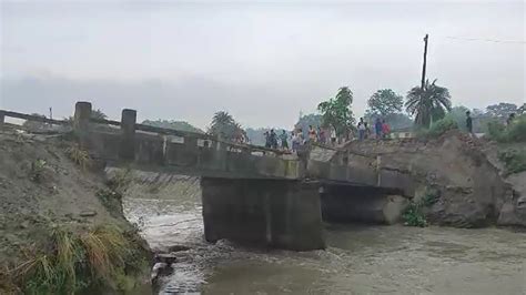 Falling like ninepins: Two bridges collapse in Bihar’s Siwan amid rain ...
