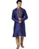 Buy Blue Kurtas for Men by Ethnix by Raymond Online | Ajio.com