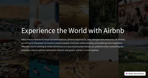 Experience the World with Airbnb - Experience the World with Airbnb ...