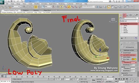 3D Max Carving Tutorial 的图像结果