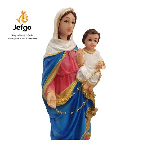 Mother Mary with Infant Jesus .Buy Christian statues Online India – Jefgo