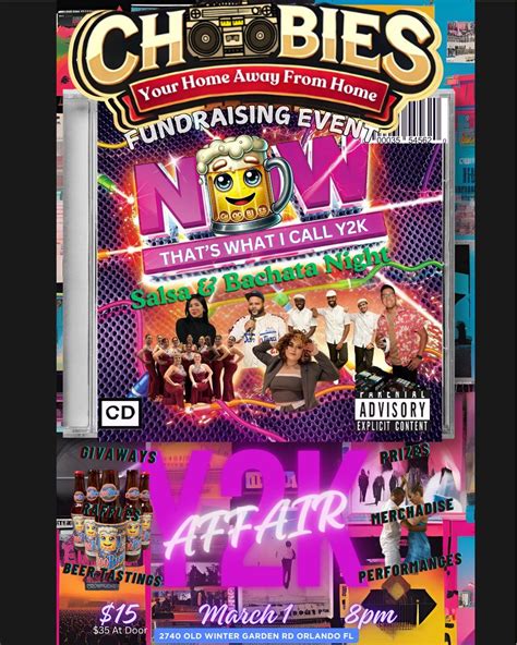 ? Choobies Kickoff Social : A Y2K Affair ?, 2740 Old Winter Garden Rd ...