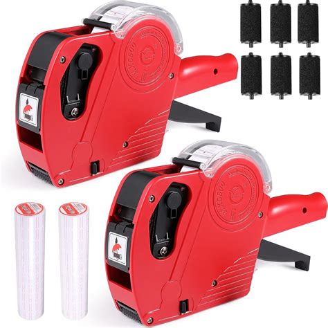 Amazon.com : Lineba MX5500 Price Tag Gun, 2 Packs Pricing Guns with ...