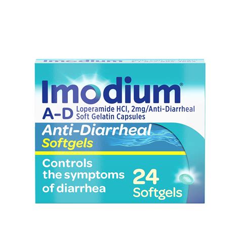 Buy Imodium A-D Anti-Diarrheal Medicine Softgels with 2 mg Loperamide ...