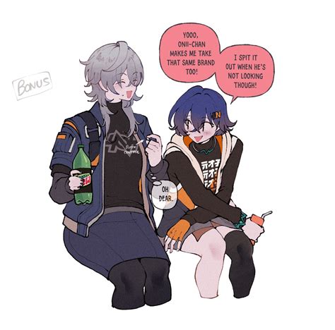 belle and wise (zenless zone zero) drawn by nyantcha | Danbooru