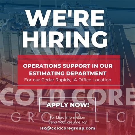 COME GROW WITH US! The Cold Core Group, one of the fastest-growing ...