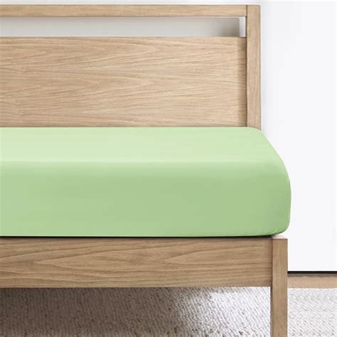 Lux Decor Collection Twin XL Fitted Sheet, Microfiber Upto 16 Inches ...