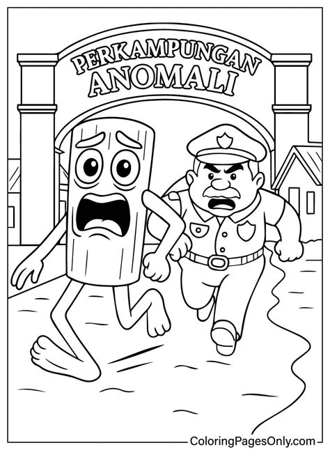 Mais de 30 páginas para colorir Tum Tum Tum Sahur - PDF para impressão ...