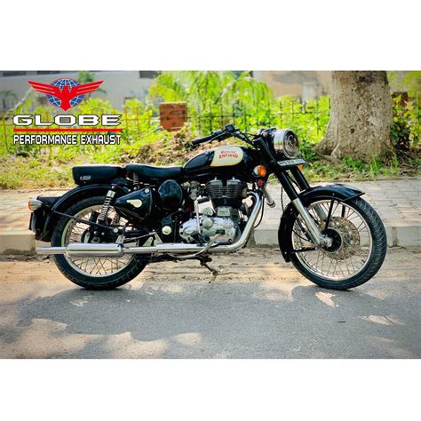 Mini Punjab Small Pipe Exhaust For Classic 350 , Standard 350 , Electr