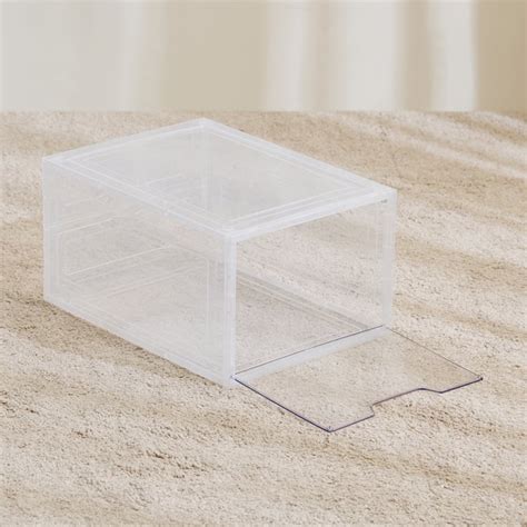 Buy Helios Ethan Stackable Shoe Box - L from Helios by Home Centre at ...