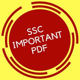 SSC CGL,CHSL STUDY MATERIAL (@ssccglimportantpdf) - Telegram Channel ...