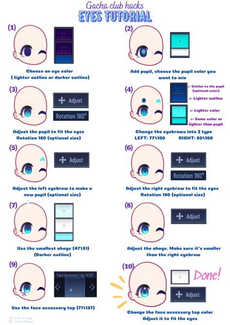 Gacha Face Tutorial 的图像结果