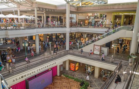 Oahu Ala Moana Shopping Mall Ala Moana Condo Map, Honolulu, Oahu,