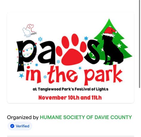 Step Sisters Walk Paws in the Park at Tanglewood Festival of Lights ...