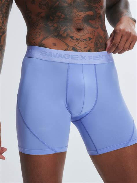 Shadow Fit Boxer Briefs in Blue | SAVAGE X FENTY