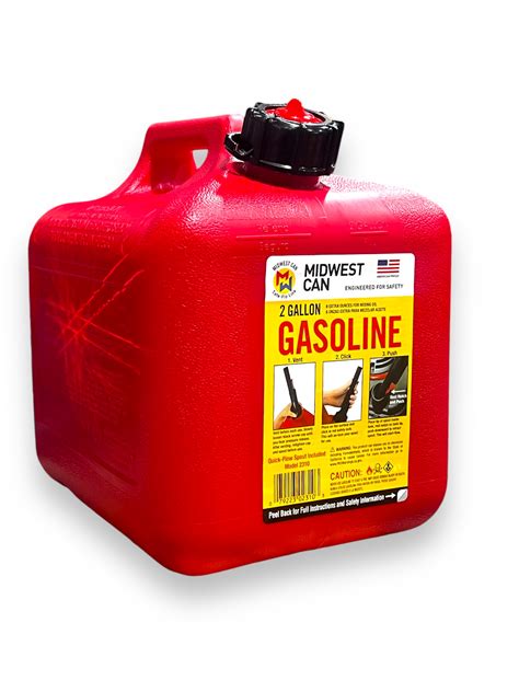GASOLINE FUEL CAN 2 GALLON - Buy Online | Ace Distributors