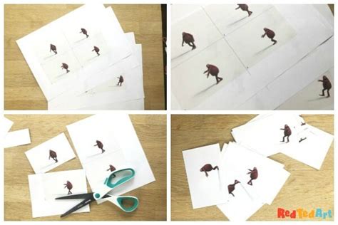 Flip Book Tutorial with Missing Link - Red Ted Art - Kids Crafts