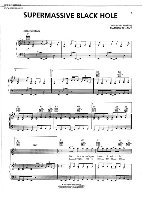 Muse Supermassive Black Hole Lyrics