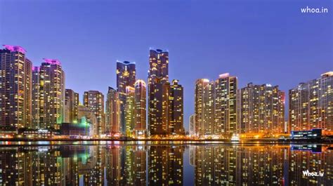 Colorful Metro City Hd Wallpaper