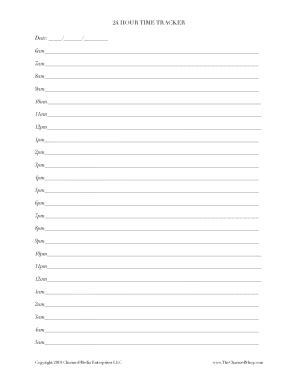 Fillable Online 24-Hour Clock Time Conversion Table and Other Useful ...