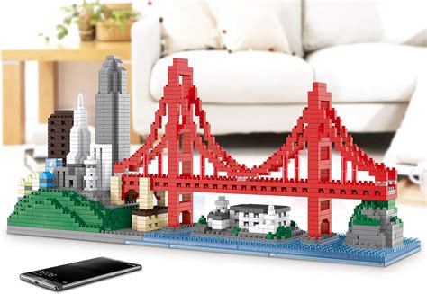 KLMEi Komvoor Architecture Skylines Micro Mini Block San India | Ubuy